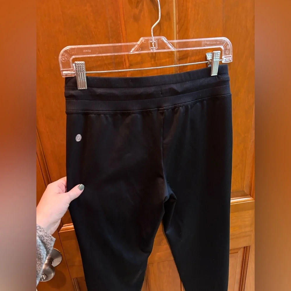 Z By Zella Women’s Black Active Wear Drawstring Joggers Size XS